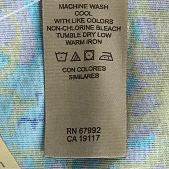 Sigrid Olsen Sport Floral Straight Skirt With Side Zipper Size 8 - Picture 5 of 9